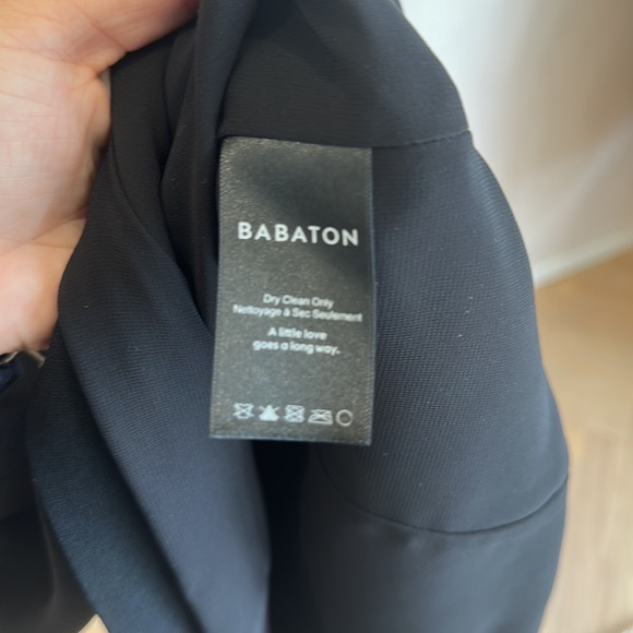 Babaton Black Straight Fit Dress - Picture 3 of 5